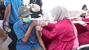 Vaksinasi di lingkungan Pemkot Kendari. (Foto: kendari.go.id)