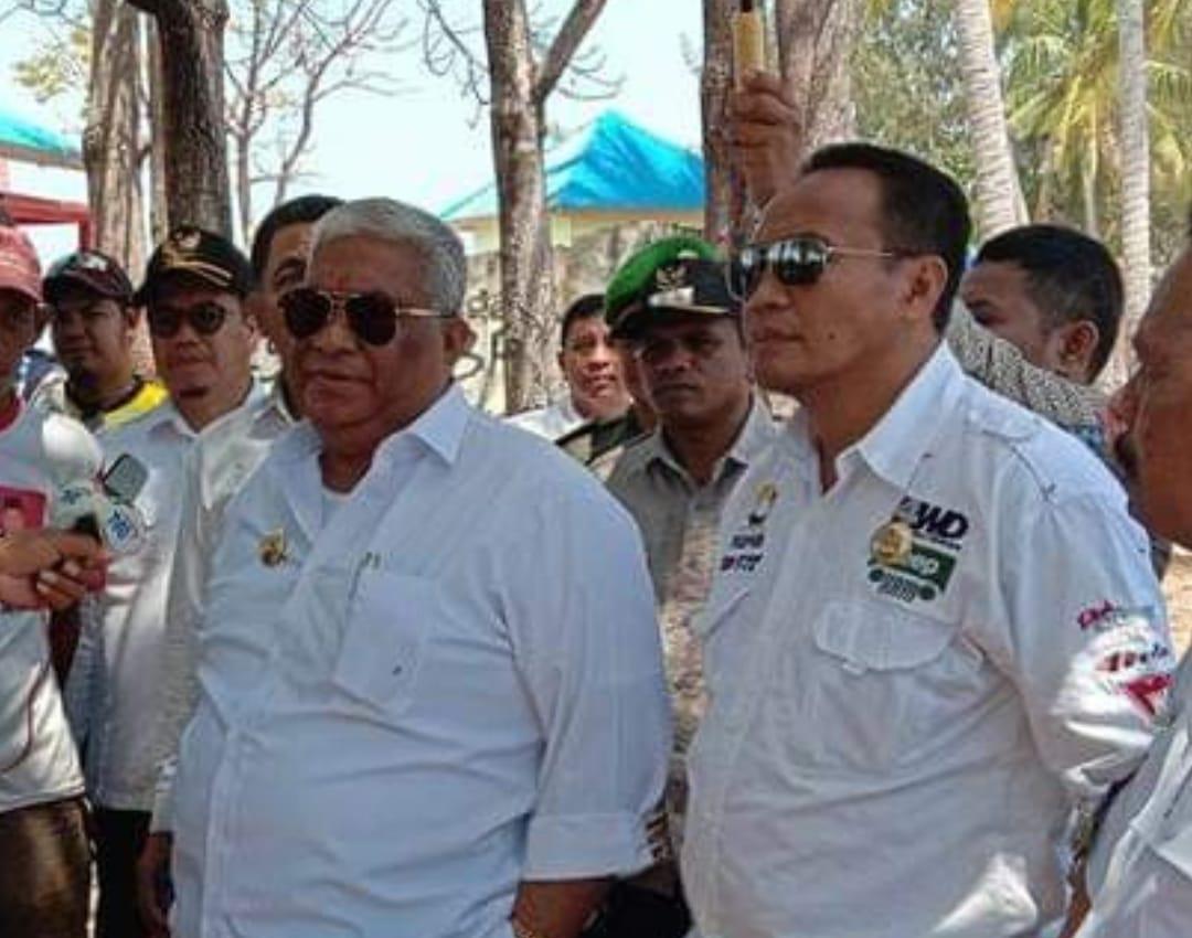 M. Rajiun Tumada (kanan) bersama Gubernur Sultra. (Foto: Ist)