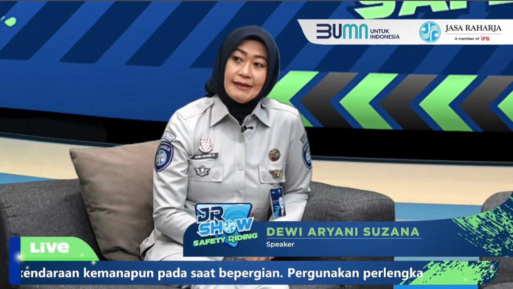 Direktur Operasional PT Jasa Raharja, Dewi Aryani Suzana. (Foto: Ist) ﻿