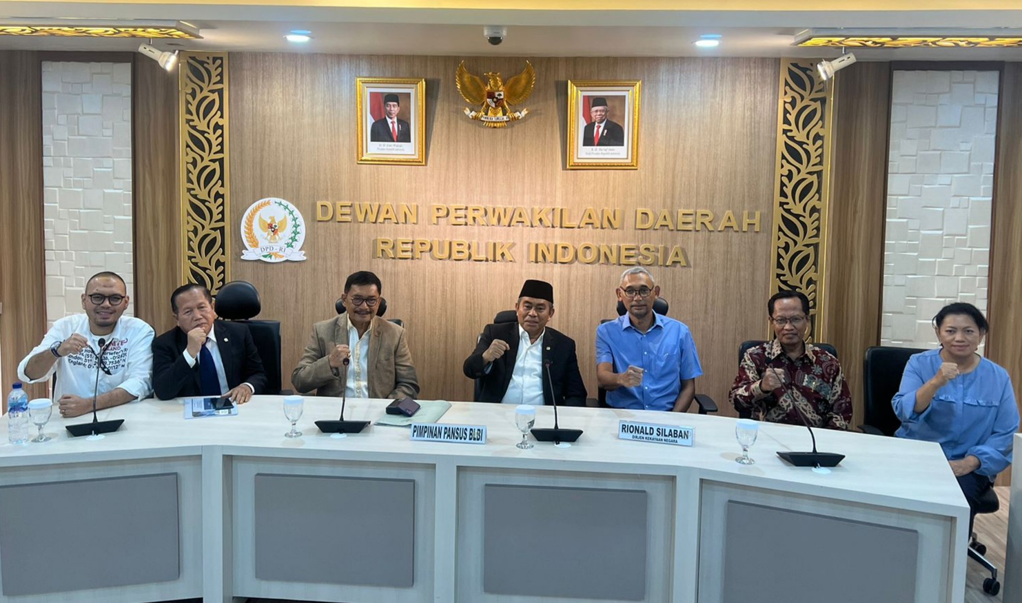 Panitia Khusus (Pansus) Bantuan Likuiditas Bank Indonesia (BLBI) DPD) RI. (Foto: Ist)