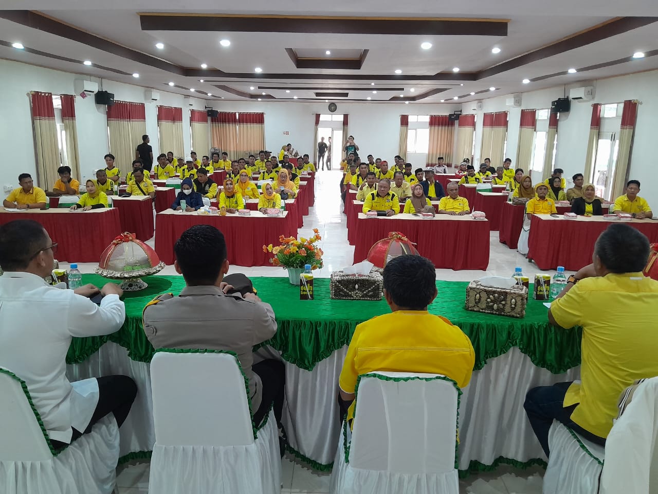 Rapimda Partai Golkar Kabupaten Konawe Utara mengusung empat nama sebagai bakal calon bupati pemilihan 2024. Foto: Ist